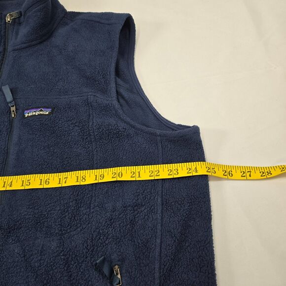 Patagonia Synchilla Men's Blue Full Zip Outdoor Casual Pockets Size XL Logo - Picture 10 of 11
